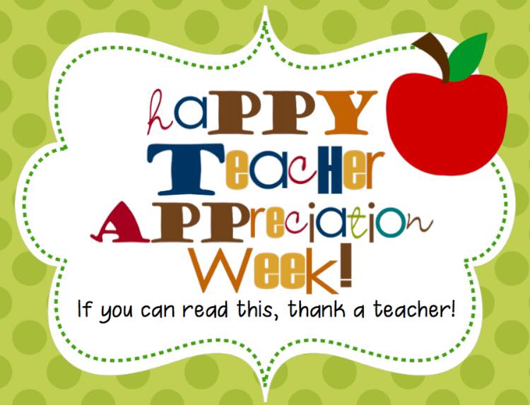 Read more about the article Happy Teacher Appreciation Week!